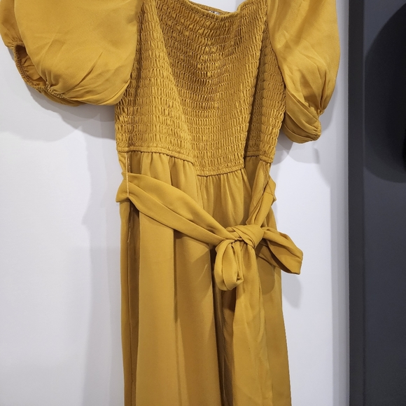 Mustard Yellow Jump Suite - Picture 4 of 11